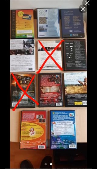 LOTE DE PELÍCULAS DVD