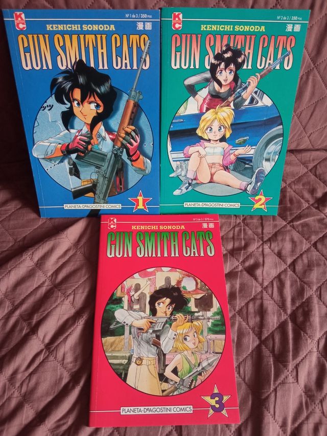 Gun Smith Cats 1° Serie completa 3 números