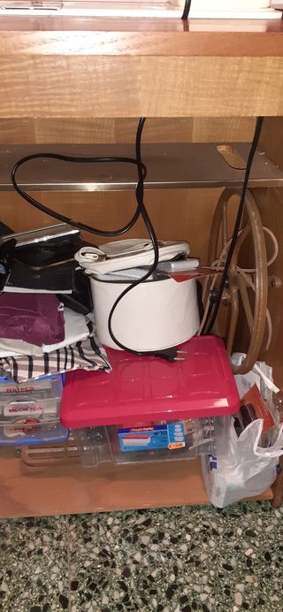 Mueble de Máquina de Coser Singer plegable