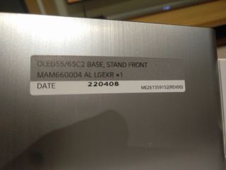 Despiece SMART TV LG OLED OLED55C25LB