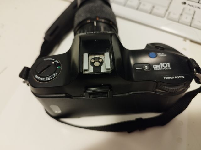 cámara olympus om101power Focus