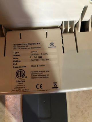 Silla salvaescaleras