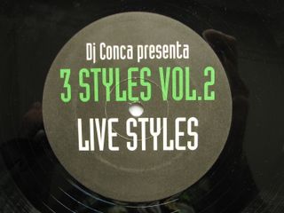 € DJ Conca 3 Styles – Vol. 2 12" Spain 2001 HOuse