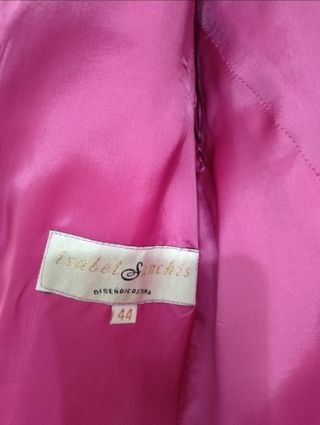 Gabardina Alta Costura, Isabel Sanchís, Talla 44