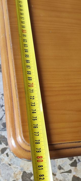 mesa salón rectangular