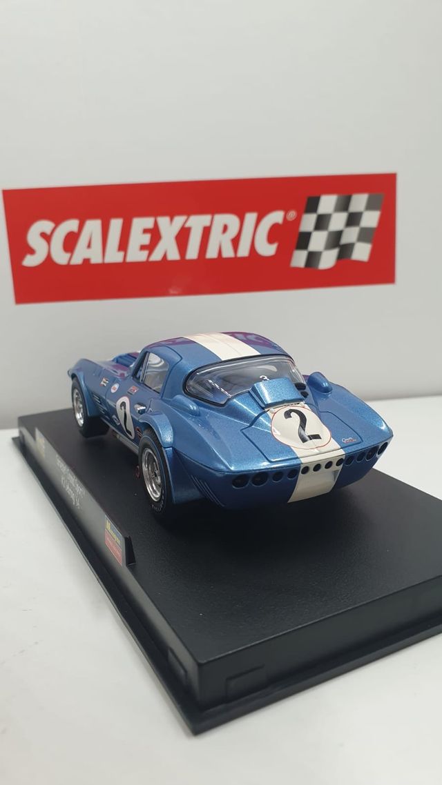 Scalextric Corvette mis levar grand sport 64