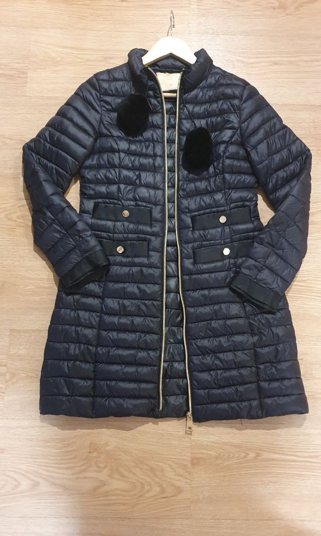 Plumifero azul marino