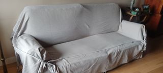 Fundas de sofás de tres y dos plazas.