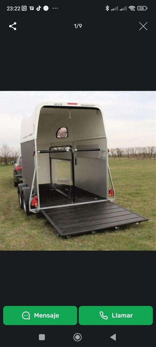 transportes de caballos