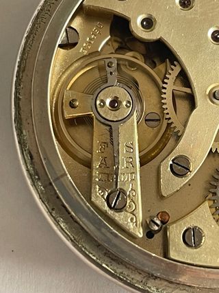 Reloj de bolsillo de plata K&L