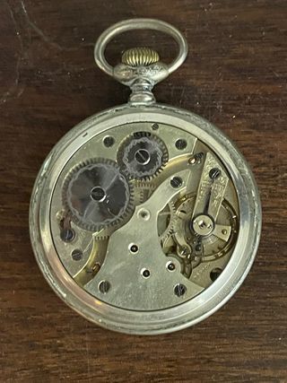 Reloj de bolsillo de plata K&L