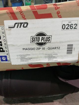 tubo escape sito plus 262 piaggio zip 50 quarts
