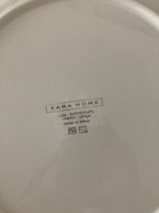 12 Bajoplatos ZARA HOME