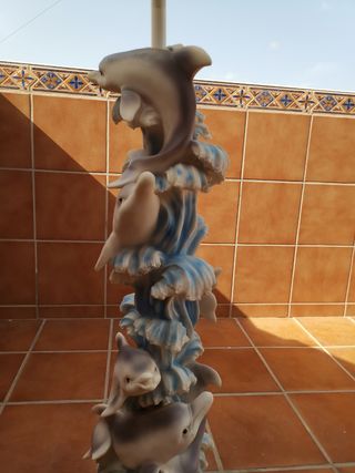 lámpara pie