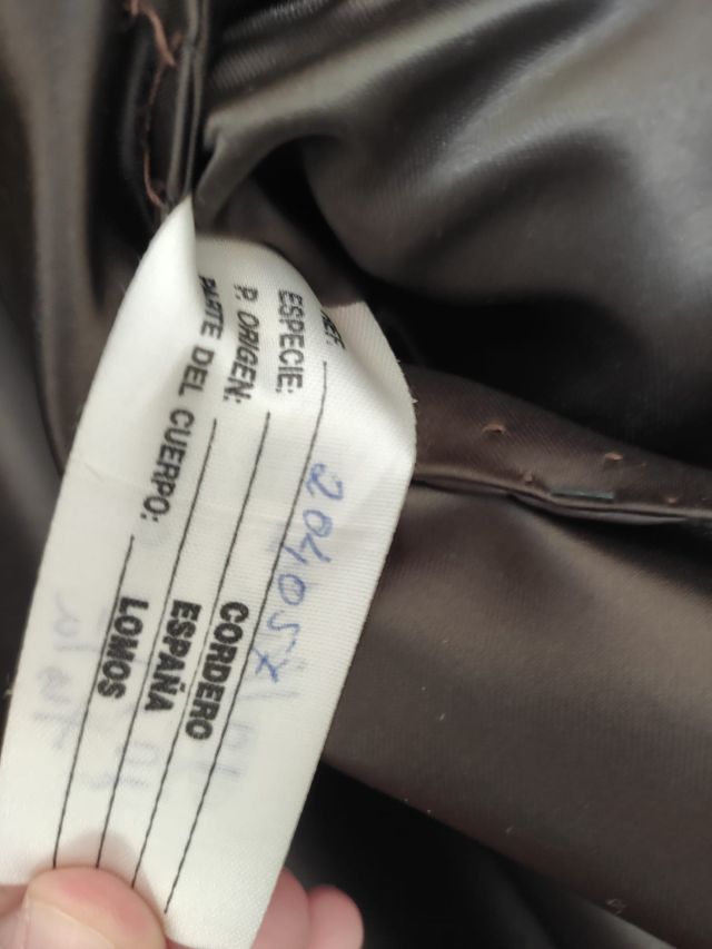 Abrigo de mouton nuevo