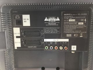 television lcd tv sony kdl 20g2000
