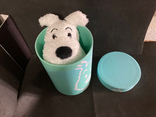 Tintin peluche de mllu