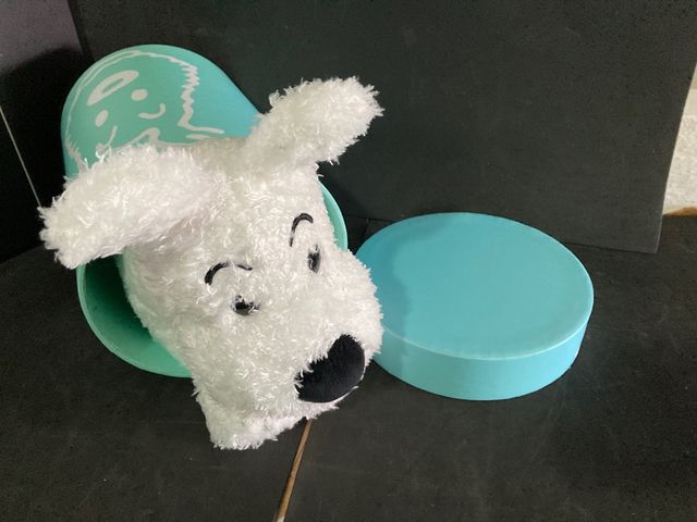 Tintin peluche de mllu