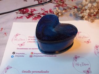 Joyero de resina 
