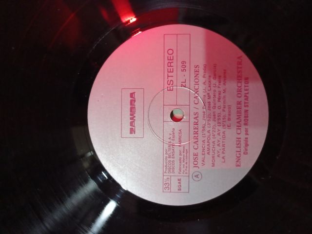 vinilo José Carreras