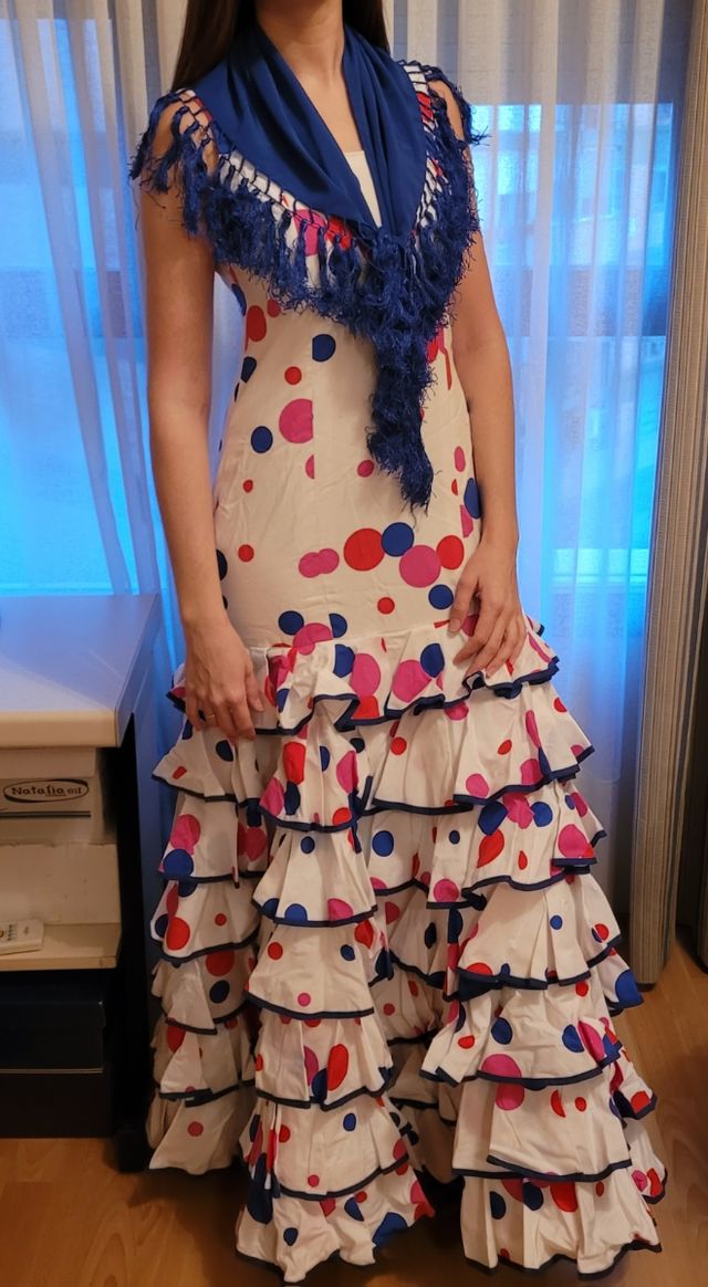 Traje flamenca talla 34 o Niña