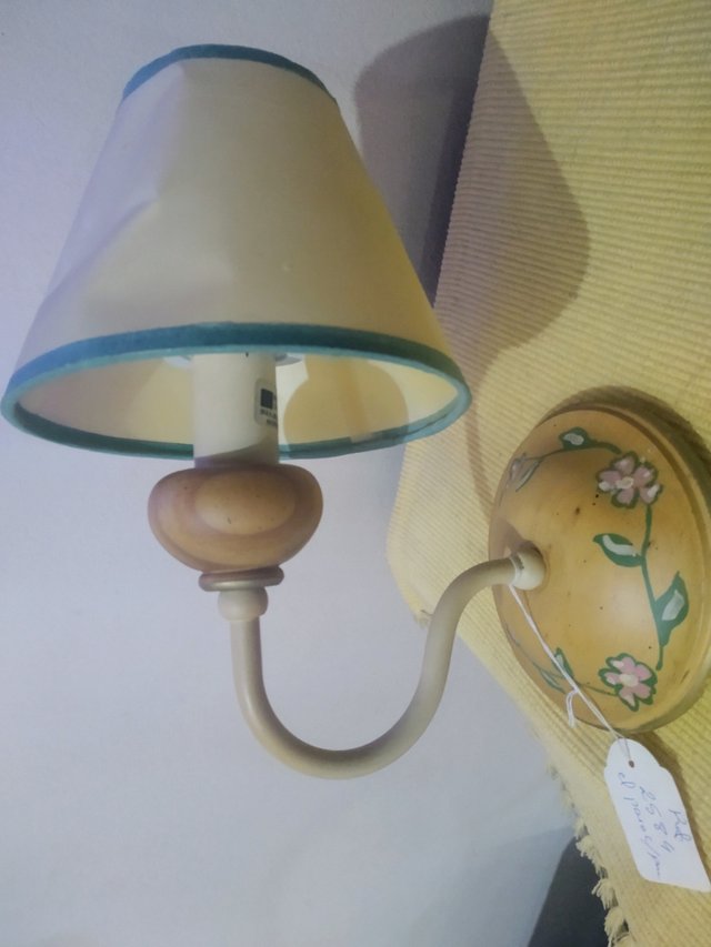 Lampara de Pared-Madera