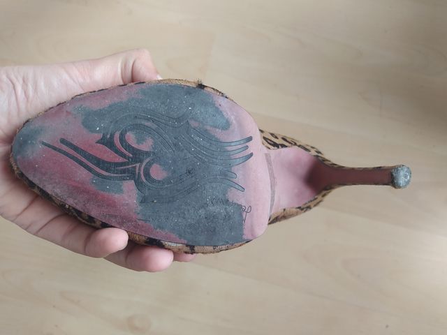 Botines tacón leopardo