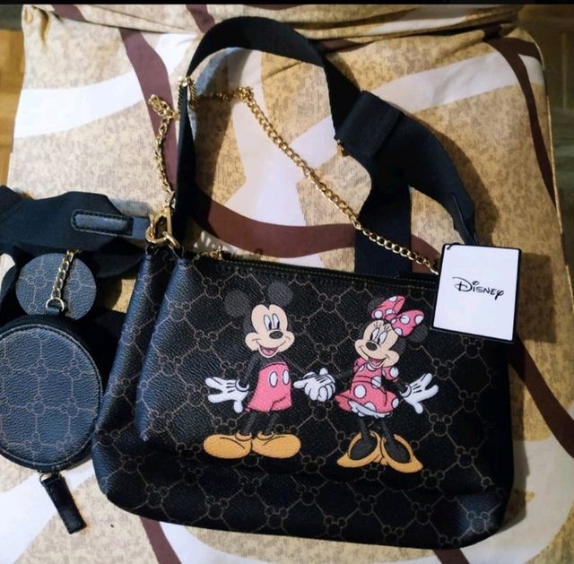 Bolso 3 en 1 Mickey y Minnie