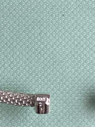 Tous gargantilla mesh margarita de plata