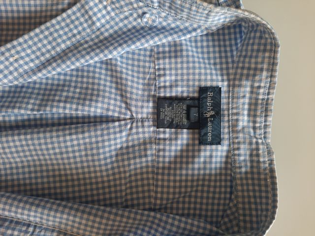 Camisa talla 7 Ralph Lauren