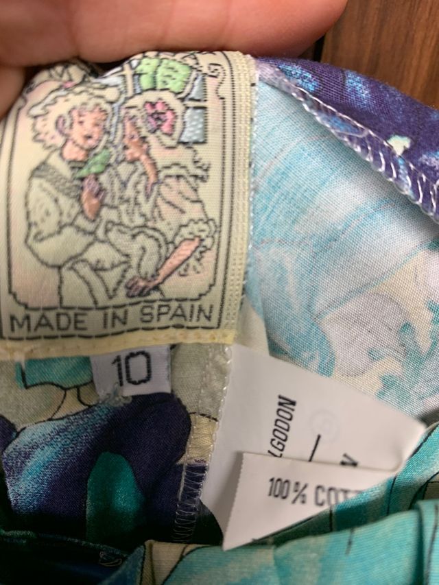 Vestido de flores niña