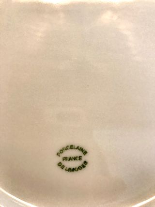 Set de platos porcelana Limoges (Francia)
