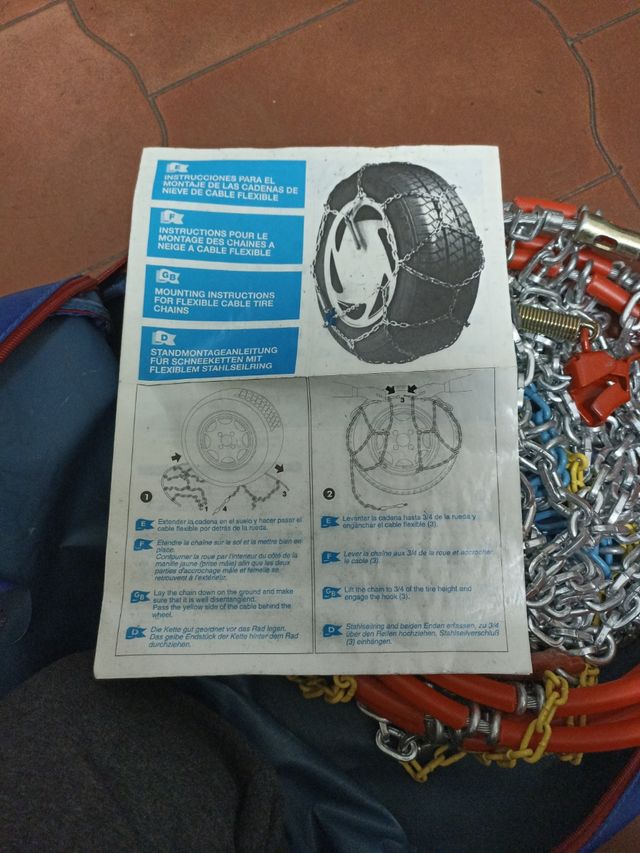 CADENAS PARA LA NIEVE 4X4