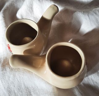 Set due tazzine in ceramica Bonomelli anni 60