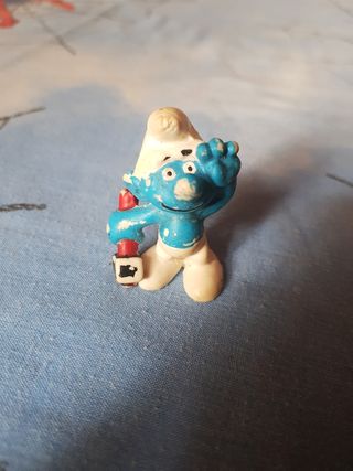 Pitufo con martillo años 80