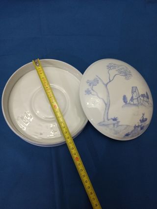 Gran joyero de porcelana Limoges