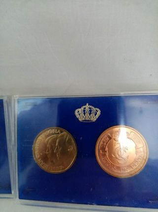 Juego de 6 monedas de las 500 pesetas año 1987, co