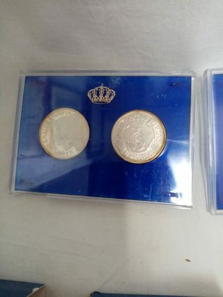 Juego de 6 monedas de las 500 pesetas año 1987, co