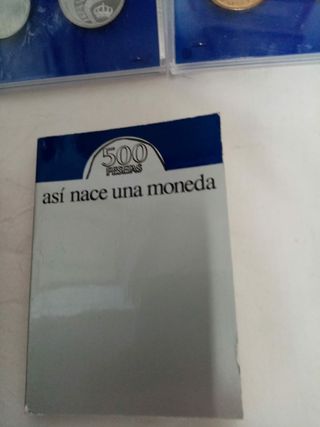 Juego de 6 monedas de las 500 pesetas año 1987, co