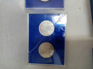 Juego de 6 monedas de las 500 pesetas año 1987, co