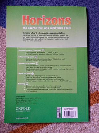 Horizons  1. Alumno, ejercicios y guia profesor