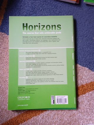 Horizons  1. Alumno, ejercicios y guia profesor