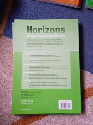 Horizons  1. Alumno, ejercicios y guia profesor