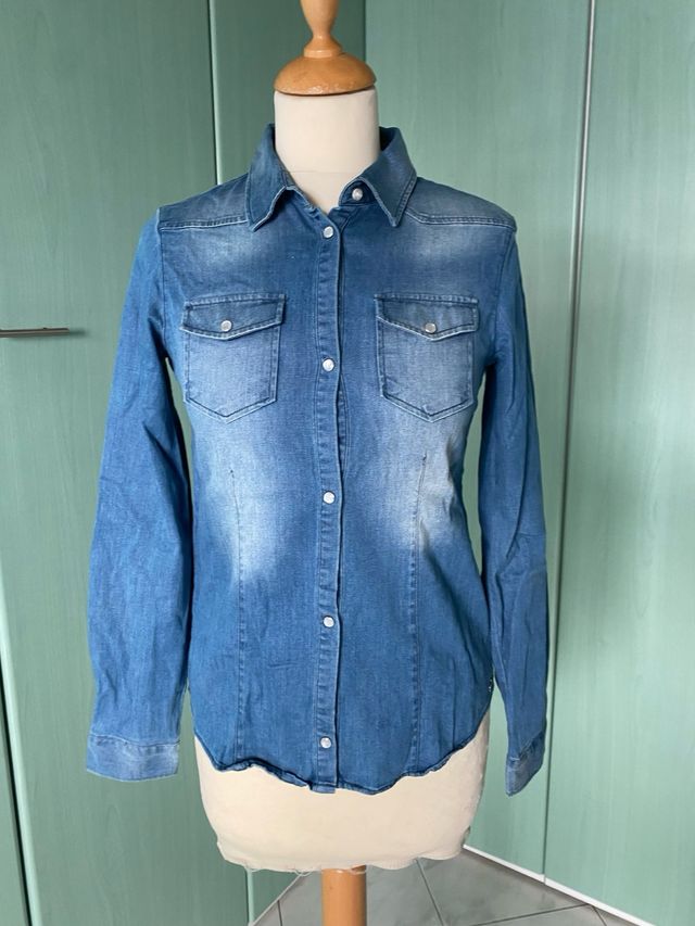 Camicia in jeans tg 14 anni bambina LuLu's 