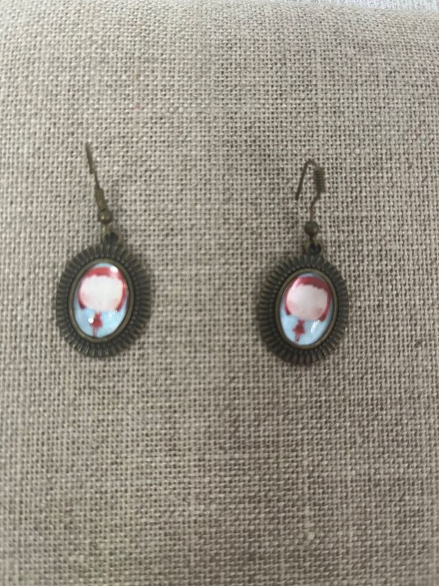 Conjunto pendientes y anillo
