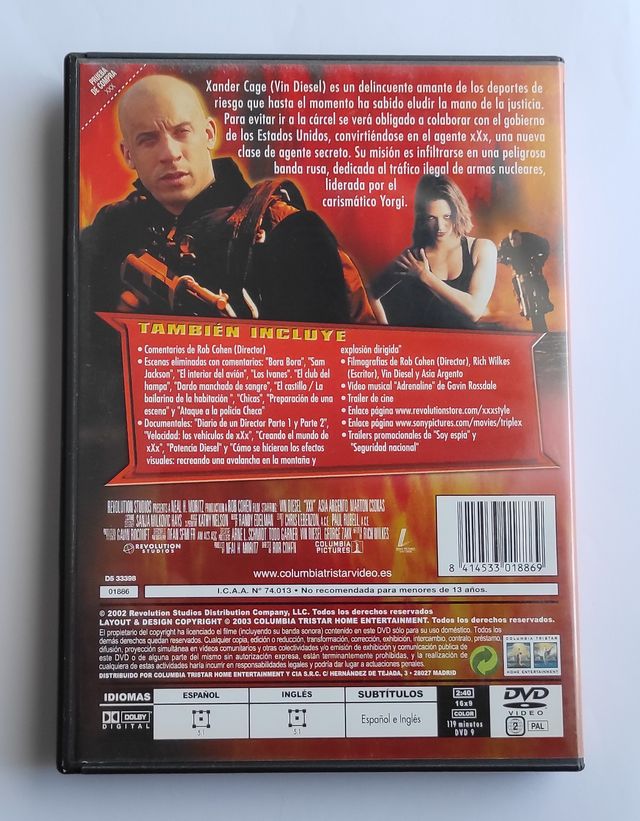 TRIPLE X DVD