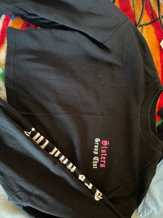 Sudadera Bershka negra