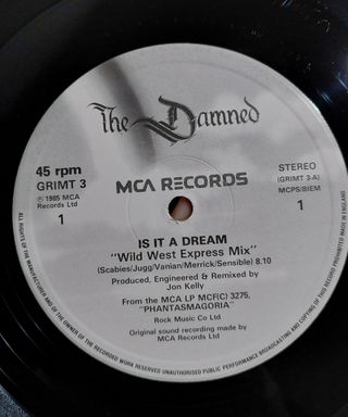 The Damned ‎– Is It A Dream