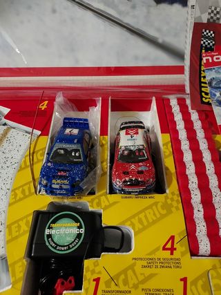 SCALEXTRIC 1.000 LAGOS  EFECTO NIEVE