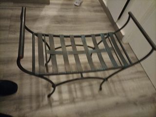 Butaca Versallesca de hierro forjado